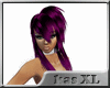 purple black zstyle hair