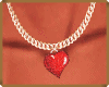 MAU/ VAL HEART NECKLACE