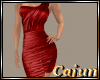 Crimson Cocktail Dress