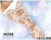 ! white lace tights MUSE