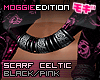 ME|SkullScarf|Black/Pink