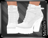 Abner Ankle Boots White