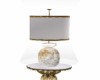 Royal White Table+lamp