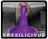 *S*New Years Gown Purple