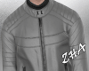 Leather Gray Jacket