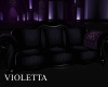 Violet Gothic Couch