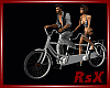 Animated Couple Bike  /W