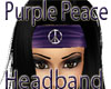 Purple Peace Headband