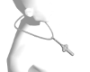 tennis cross rosary 2
