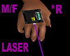 Laser R Hand Purple *M/F