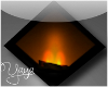 Wall fire place animated