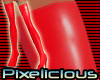 Rubber Stockings Red