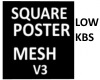 Poster Mesh Square