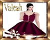 Valentine Dress Magenta 