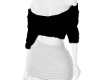 Mlky Black White Skirt