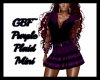 GBF~Plaid Purple MIni