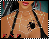 (FX) spiderweb necklace