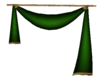 Chirsmas Green Curtain