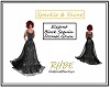 RHBE.Black Sequin Gown