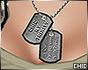 !T! CHIC Dog Tags