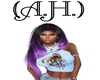 (A.H.) Edelmira Blk Prpl
