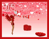 Valentine ILU Gift Red