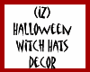 Witch Hats Decor