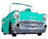 1957 Chevy Belair vert
