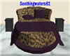 CHEETAH PRINT BED