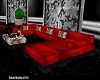 SW70 Red & Leopard Couch
