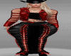 jacket cowgirl red