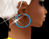 [UqR] Blue earrings