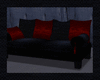 Midnight Blue&Red couch