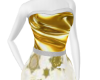 ~B&D~ Gold Xmas Dress
