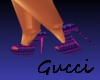 Purple Aztec Heels