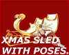 XMAS SLED WITH POSES..