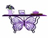 Purple Butterfly Shelf