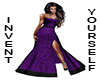 ML! Purple Floral Gown