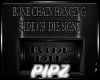 *P* Bone Chain ROD Sign