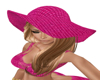 Pinky hat hair