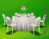 Round Table White 6p