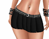 Black mini skirt RL