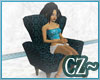 CZ~ Teal Chair ( Reg )