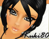 K black hair kaori