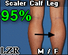 Scaler Calf Leg M-F 95%