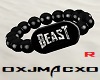 [J] Beast Wrist Beads R