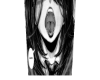 Anime girl Grunge Cutout