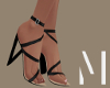 Black Strappy Sandals