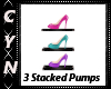 3 Stacked Pumps