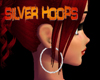 [NW] Silver Hoops